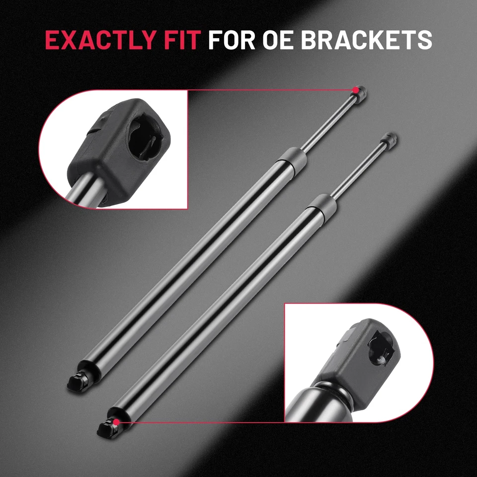 For 2002-2010 Mercury Mountaineer 2x Front Hood Lift Supports Struts Shocks - Изображение 3 из 4