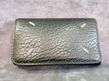 Maison Martin Margiela Sa3Ua0001 Black Leather Key Case