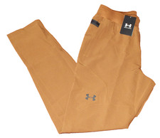 Under Armour UA Men's Unstoppable Tapered Pants Size XL Brown 1352808