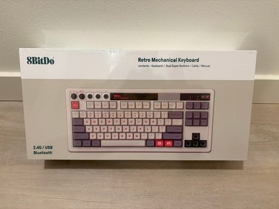 8BITDO RETRO MECHANICAL KEYBOARD ''N EDITION'' 2023 *SEALED NEW*