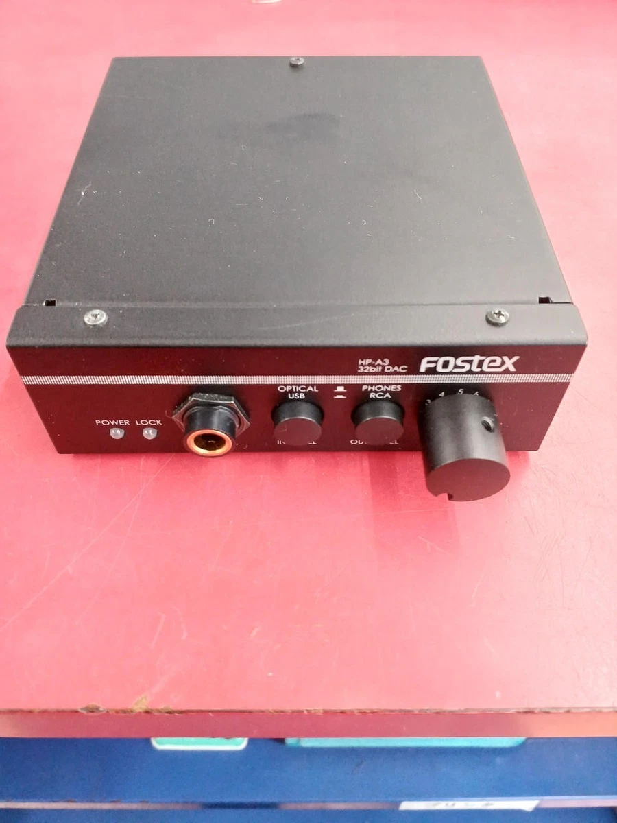 Fostex HP-A3 32bit USB DAC Headphone Amplifier Optical Input