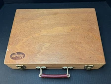 Utrecht Wooden Artist Paint Box with Internal Easel