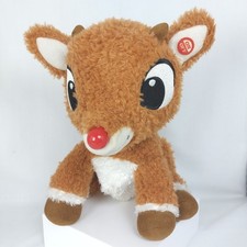 Hallmark Rudolph Red Nosed Reindeer Interactive Stry Buddy No Book 10" Christmas