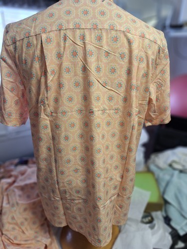 William Murray Button Down Golf Shirt Men's Sandy Tiles Size XXXL Retail $88 - Picture 9 of 12