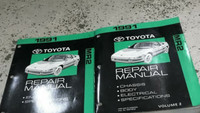 1991 Toyota Mr2 MR 2 Service Reparatur Werkstatt Shop Handbuch Set