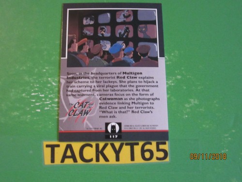 BATMAN ANIMATED SERIES 2 1993 SINGLE CARD(S) NEW YOU CHOOSE - Picture 40 of 130