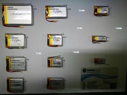 batterie a LiPo 3.7 v per varie mha ricaricabili arduino elettronico nuove - Foto 38 di 53