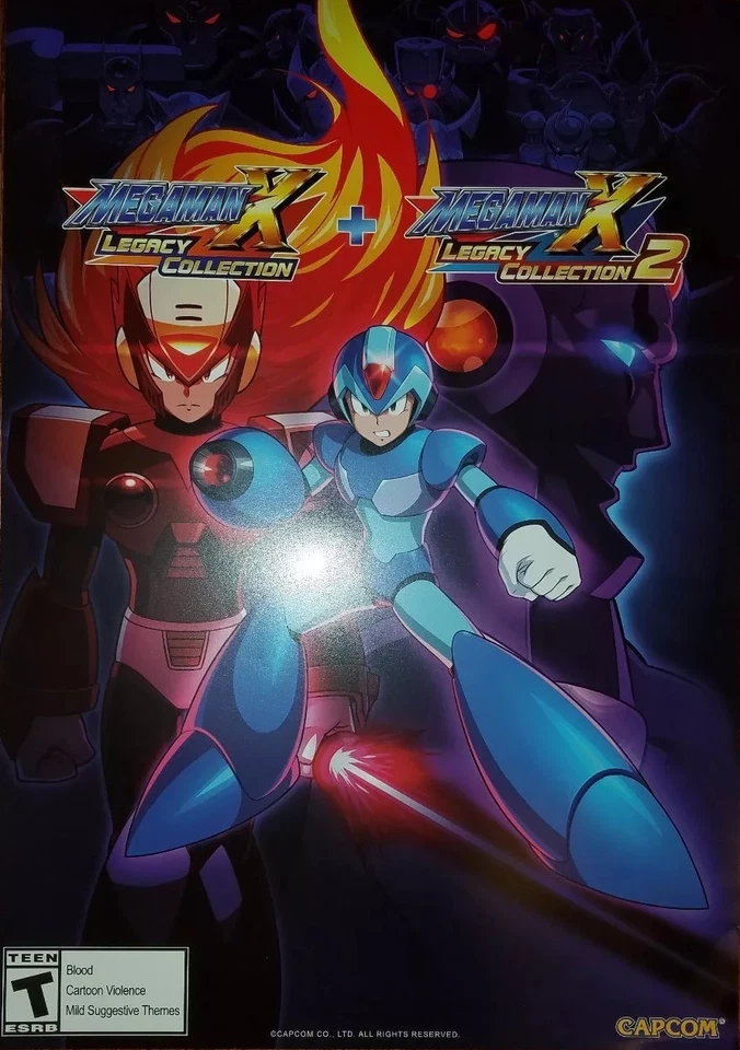 NYCC 2018 Capcom Megaman Video Game 14x20 Double Sided Promo Poster Brand New - Image 2 of 2