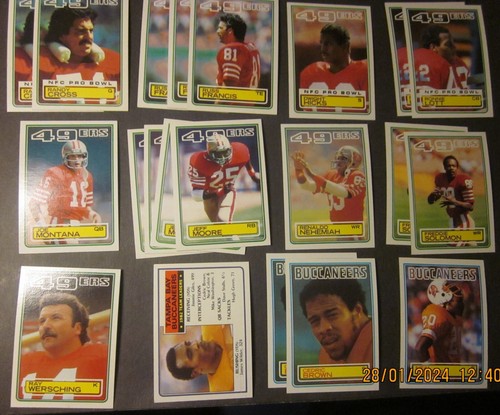 1983 Topps Football Singles(1-396) NM-MT Pick, Choose, Complete Your Set-Updated - 第 121/251 張圖片