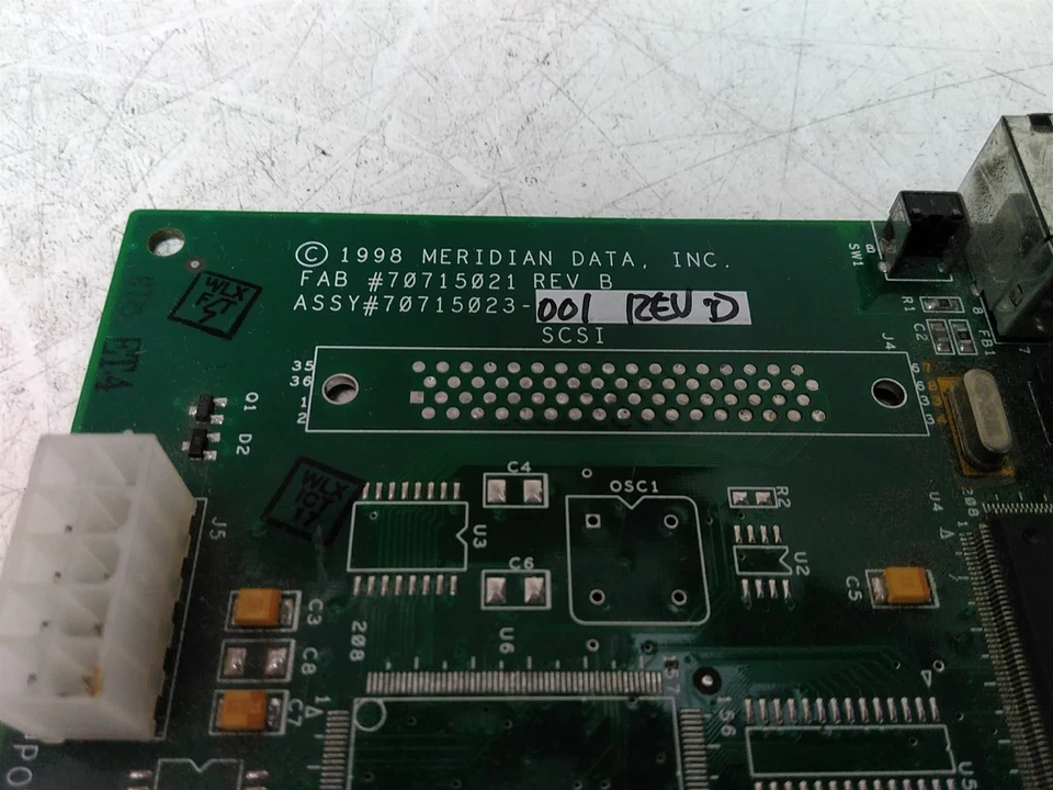 Lot of 2 Defective Meridian Data 70715023-001 System Boards AS-IS for Parts - Image 3 of 4