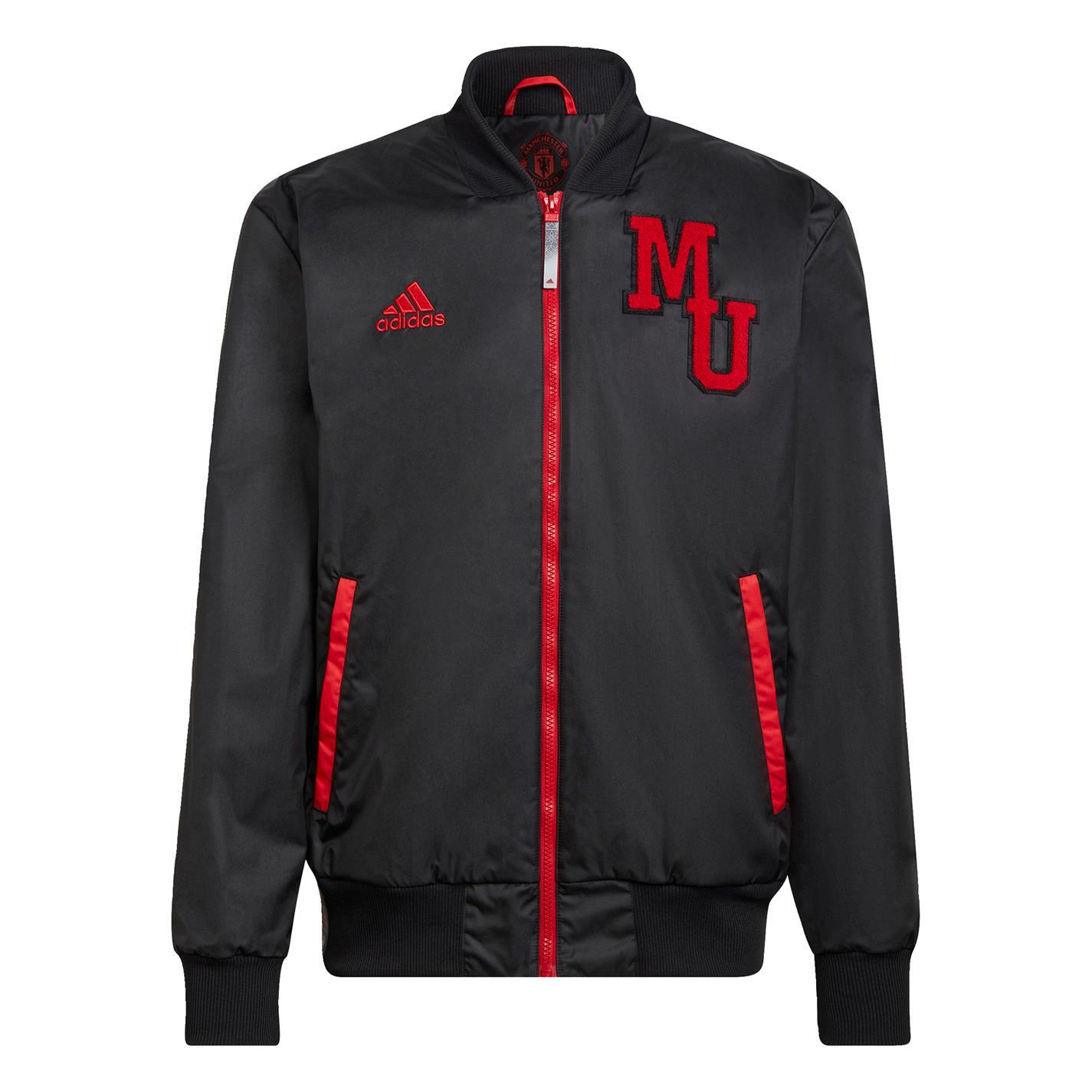 Куртка-бомбер Adidas Mens United Cny Верхняя одежда для спортивных тренировок в тренажерном зале