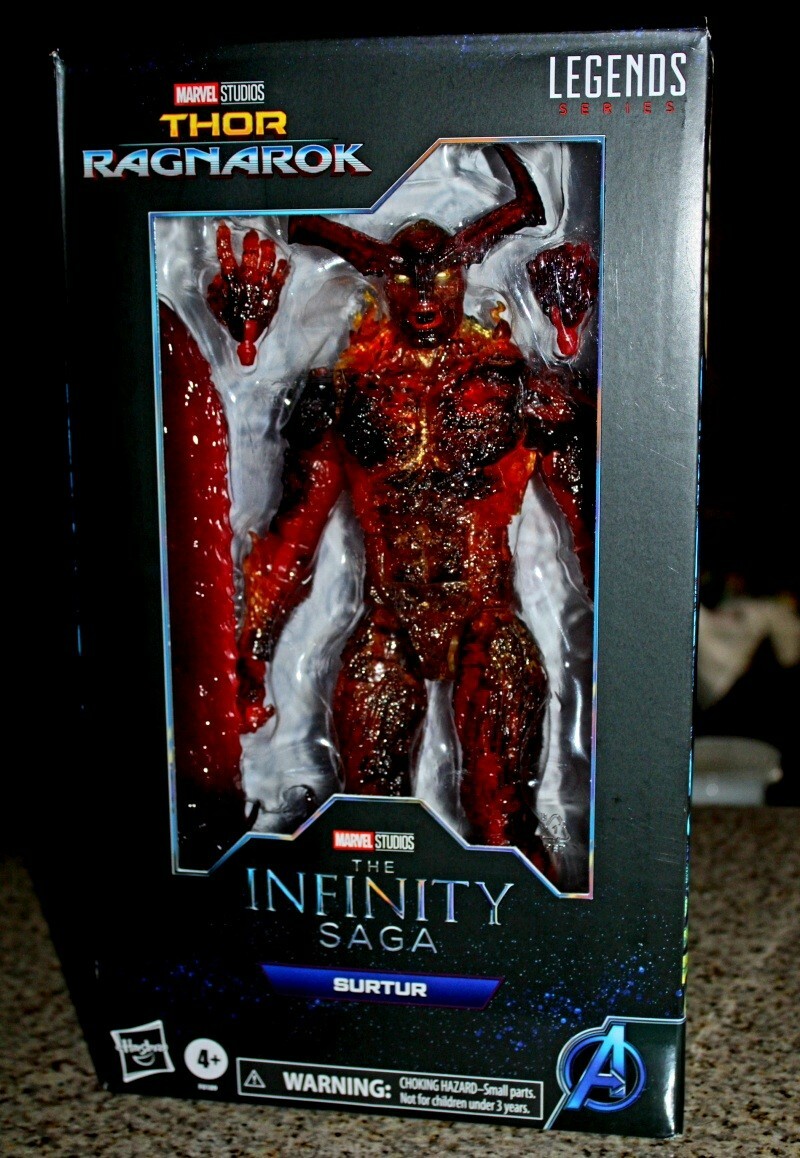 Marvel legends Infinity Saga Surtur Thor Ragnarok Devil villain figure 13" tall