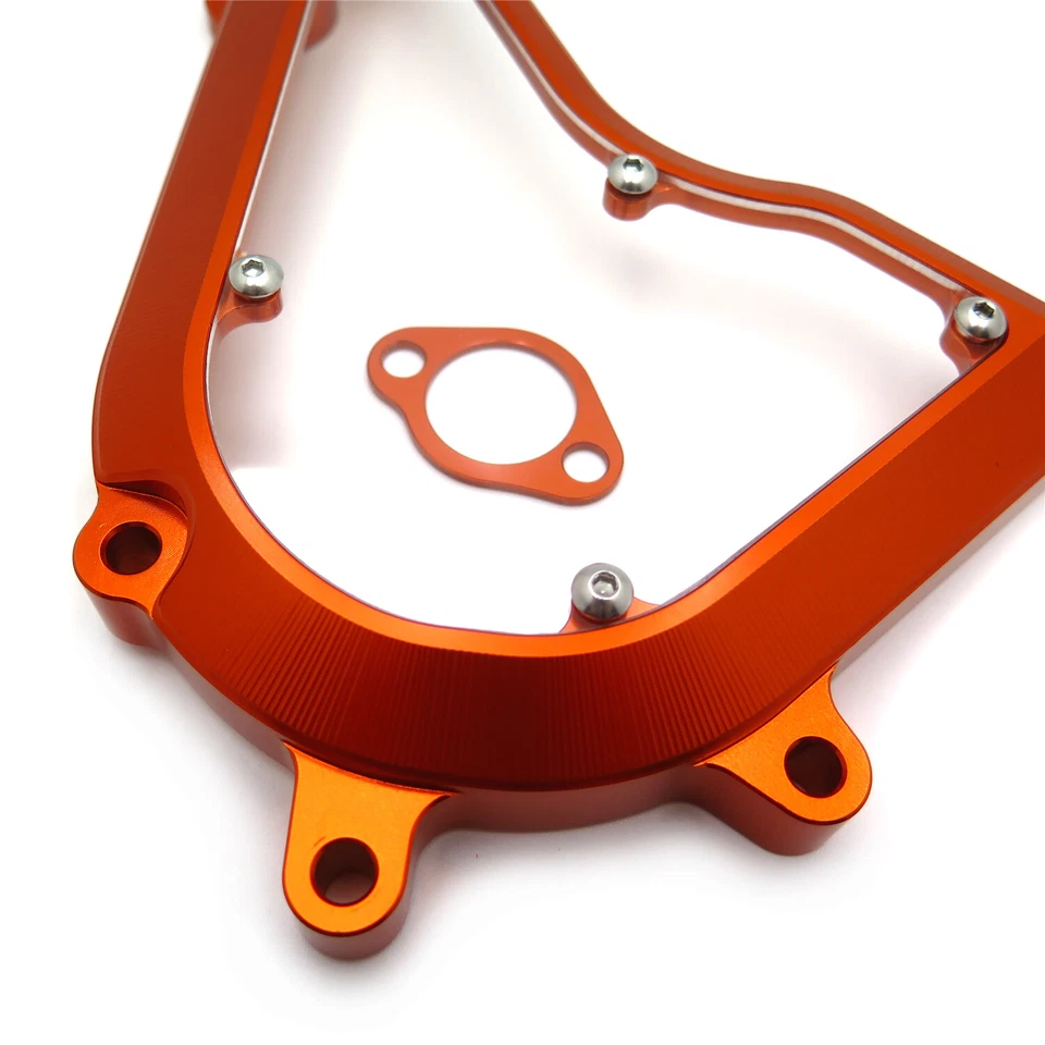 Cubierta de cadena protectora de piñón delantero para motocicleta para KTM DUKE/RC 390 250 2017-2020 Foto 3 de 4