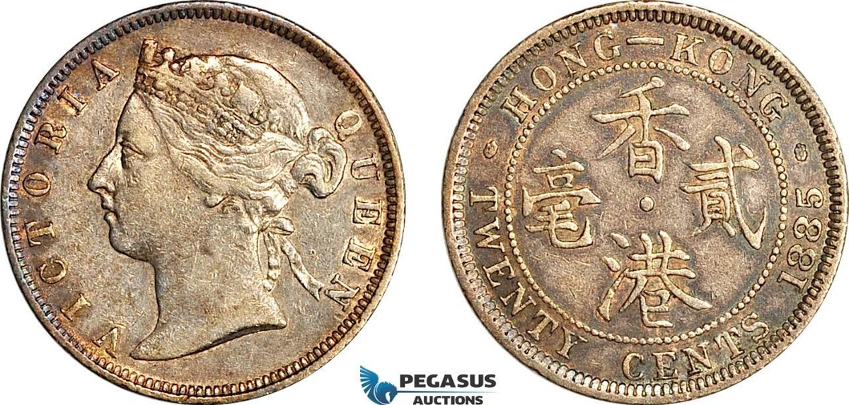 1885 年香港硬币| eBay