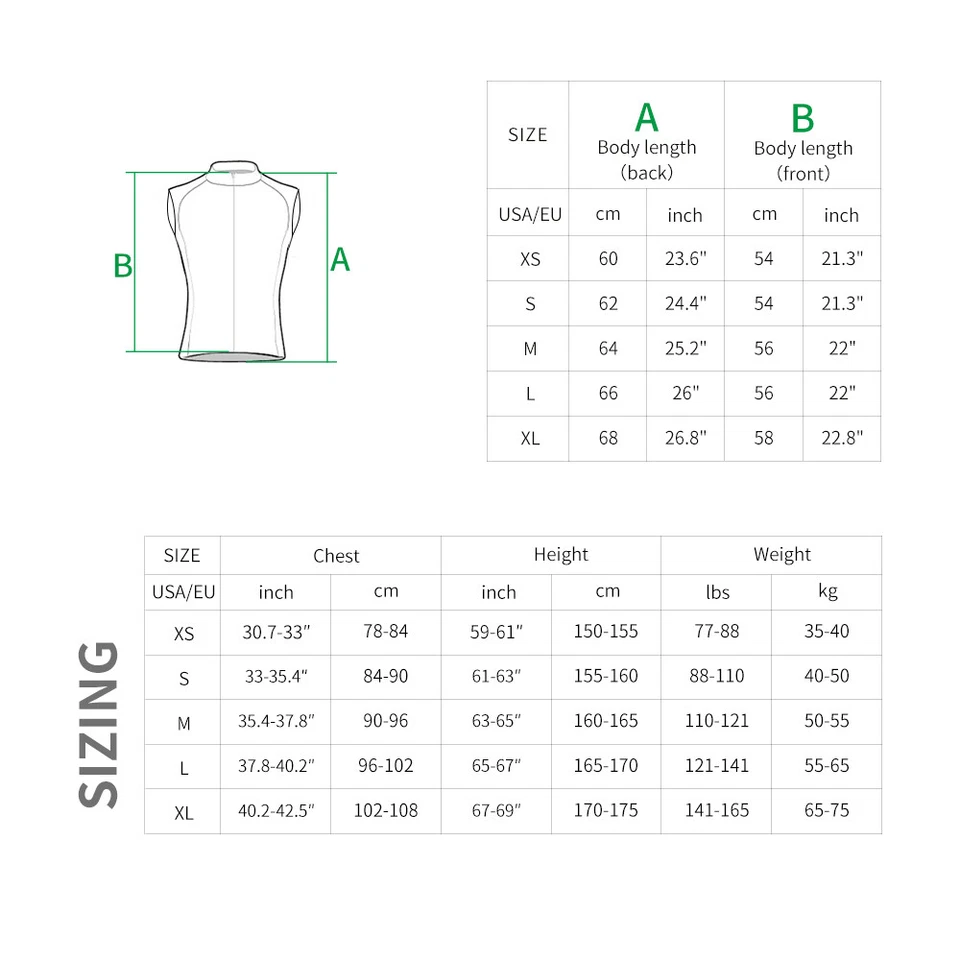 WOSAWE Women Cycling Breathable Vest MTB Bike Windbreaker Water Repellent Coat - Image 2 of 4