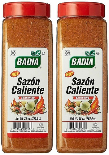 Badia Sazon Caliente Seasoning 28 oz (Pack of 2) 33844005337 | eBay