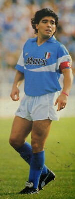Diego Maradona Napoli 91 Special Edition Home Retro Shirt NR Italy