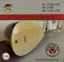 Saz Teli Saiten Strings. Pyramid 0.20 Baglama...