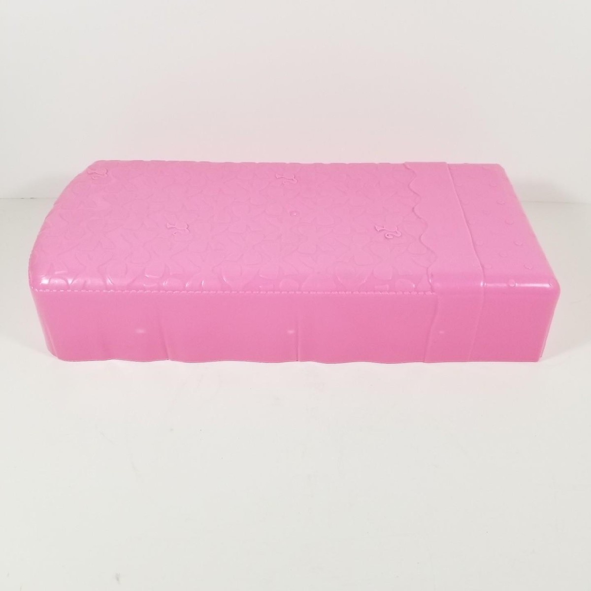 2015 Barbie Dream House Bed Pink with Bows Replacement Part Mattel