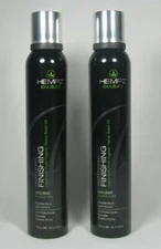 2 Pack Hempz Couture Professional Finishing Mousse Medium Hold Frizz control