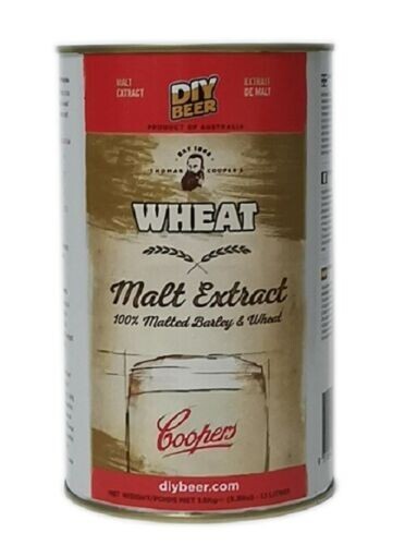 Coopers Unhopped Wheat Malt Extract 1.5kg DIY Beer