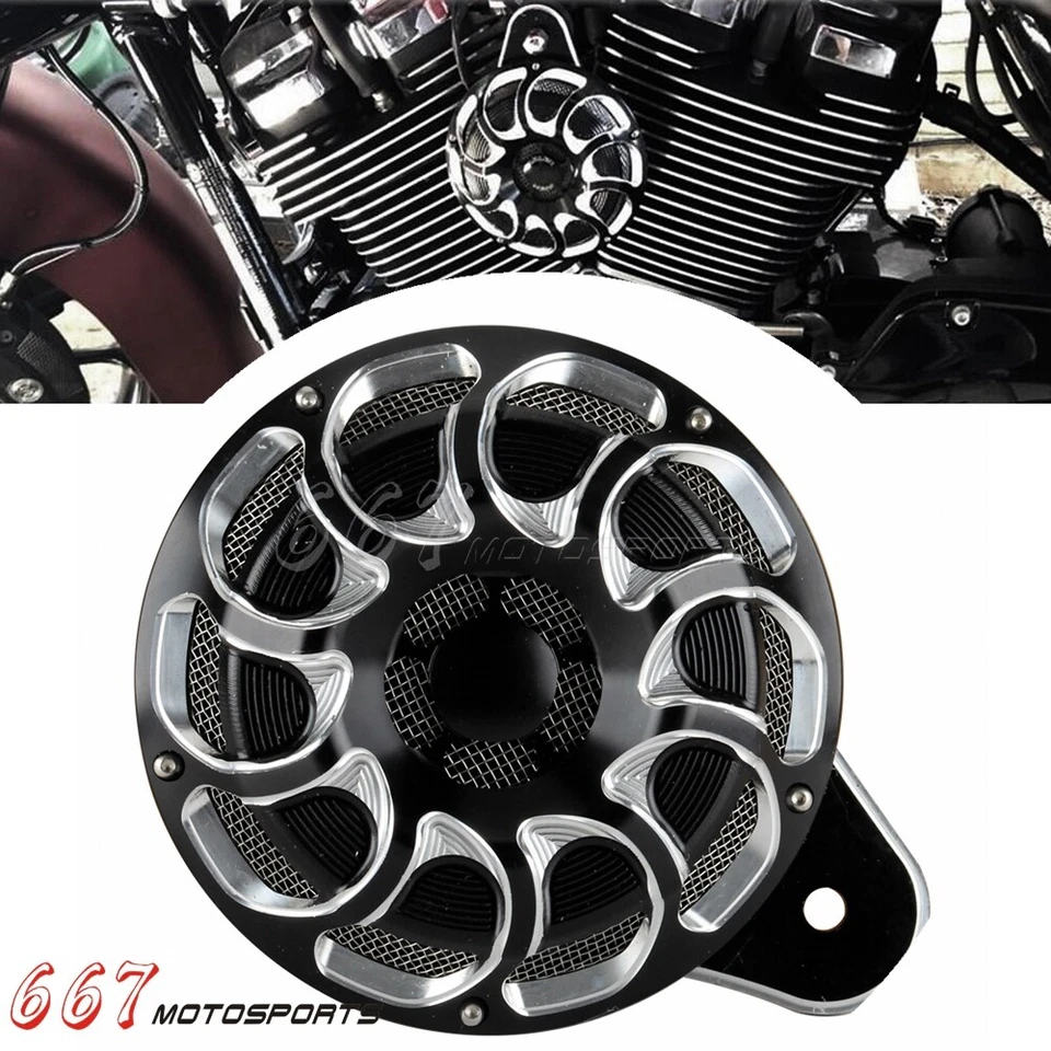 Крышка гудка с ЧПУ для мотоцикла Harley Big Twin Sportster XL 1200 883 2007-2018 - Изображение 2 из 4