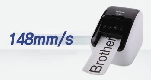 Brother Label Printer QL-800 Stationary PC Connect Barcode 2 Color Print Usb UPS - Picture 3 of 9