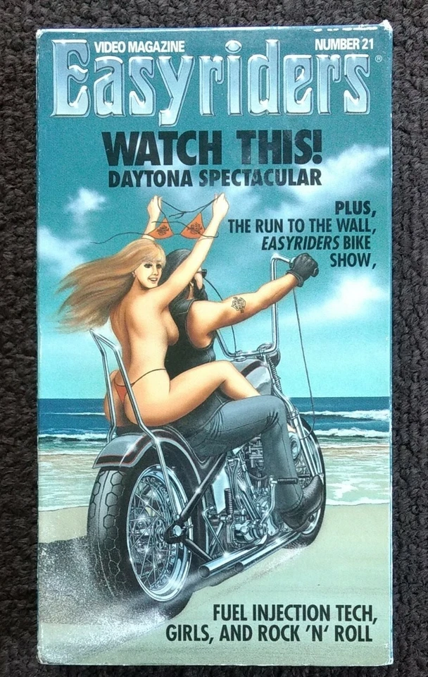 1994 Easyriders Video Magazine DAYTONA SPECTACULAR VHS Bikers & Bikini BABES #21 - Image 3 of 4