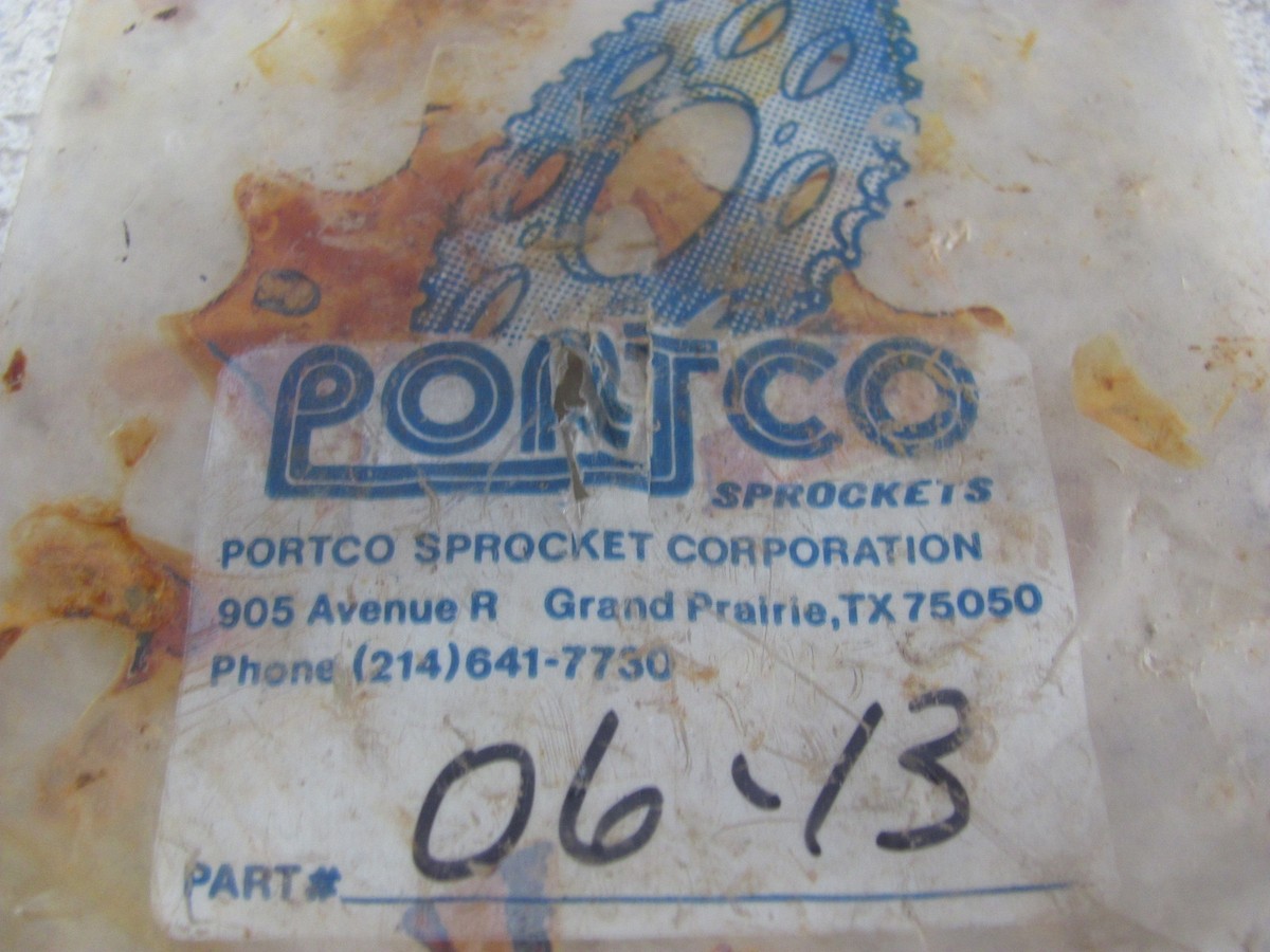 NOS Portco Sprocket for Kawasaki 2006-07 KLX250S 09-12 KLX250SF 06