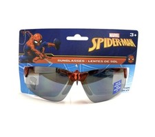 Marvel Spider Man Red Wraparound Boys Sunglasses Brand New 
