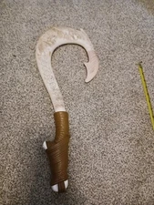 Disney Moana Maui’s Magical Fish Hook Toy W/ Lights 20" -Tested, Works!