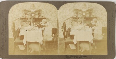 Stereo Szene Kinder Spielen Teeparty Teaparty, Argentinisches Foto PL62L9