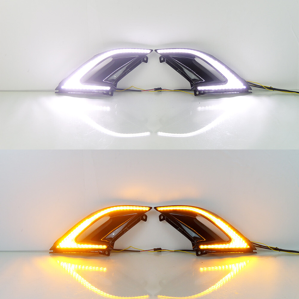 LED Fog Light Upgrade With DRL & Turn Signal For Honda Accord 2023-2025 - Dreamrefit