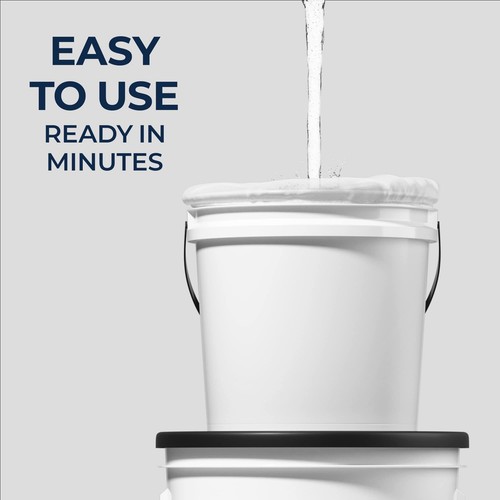 Outback Water Emergency Water Filtration System 5 Gallon Bucket