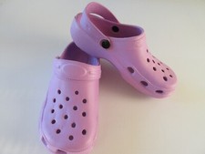 Casual Women's Slip On Garden Clogs Sandal Lavender Color Variety Of Sizes New