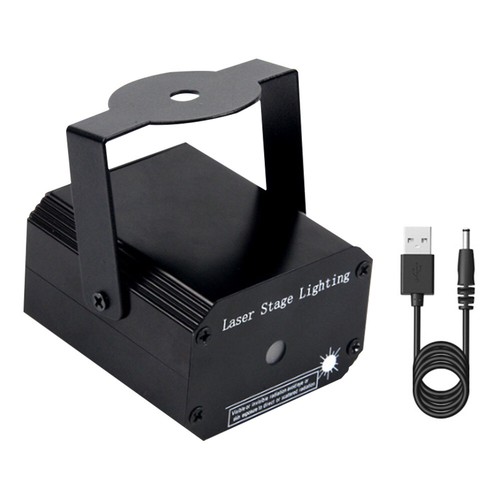 Mini Laser Projektor Bühnenbeleuchtung LED R/G Beleuchtung Weihnachten Party KTV DJ Disco Licht - Bild 2 von 14