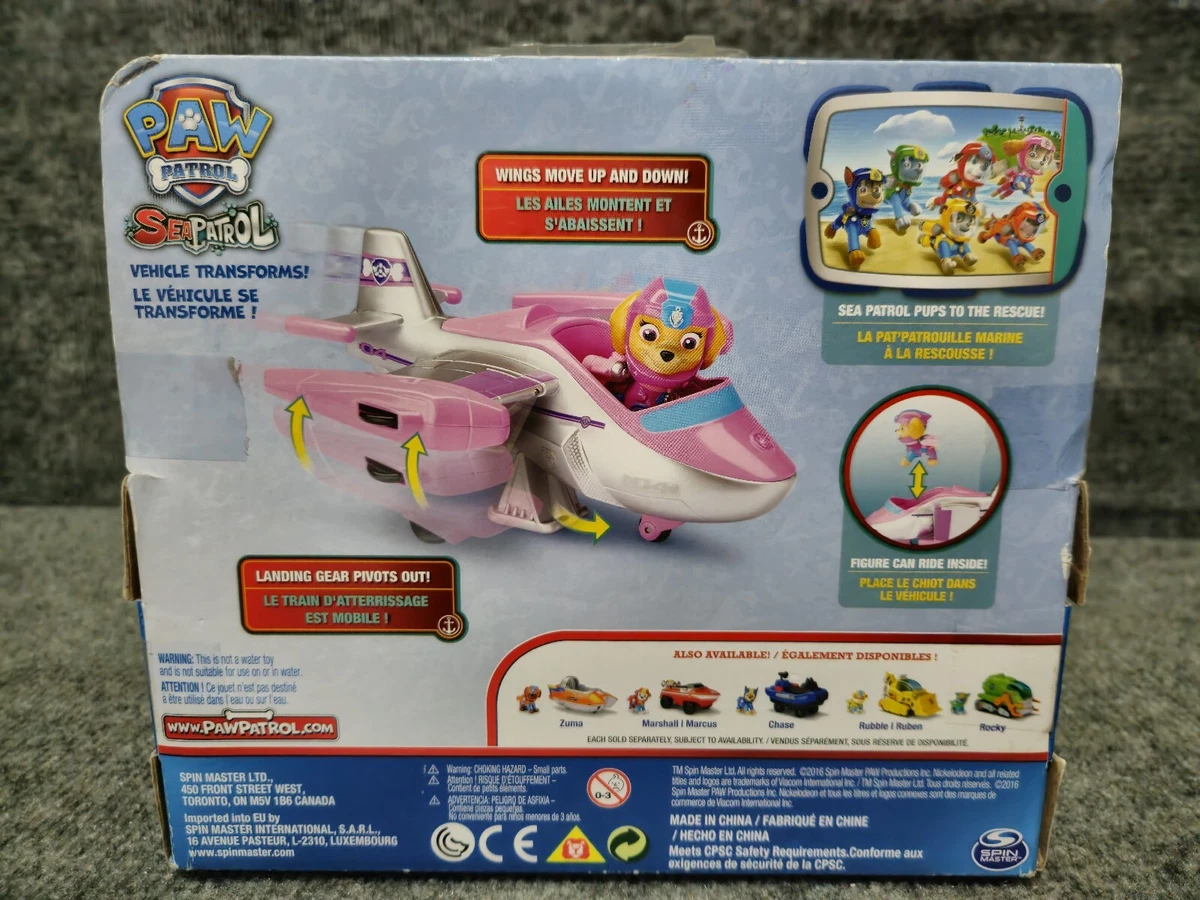 Nickelodeon Paw Patrol SEA PATROL Vehicle SKYE eBay