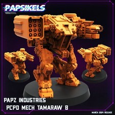 Papz Industries PCPD Mech Tamaraw B Papsikels Miniature