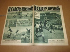 IL SOCCER ILLUSTRATO N°50 DECEMBER 1940 AMBROSIANA-NOVARA TORINO-LAZIO PIOLA