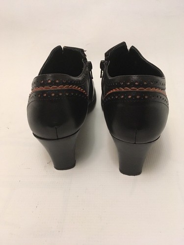 Pikolinos Black leather booties ankle boots Euro 40 US 9.5-10 - Picture 4 of 12