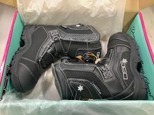 Dsg Womens Avid Technical 2.0 Snowmobile Boots - Black - Sz 8 With Atop