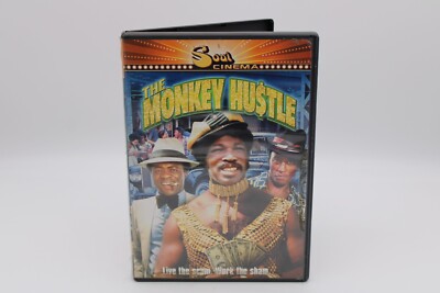 The Monkey Hustle DVD Yaphet Kotto, Rudy Ray Moore 1976 Soul Cinema Region 1 OOP