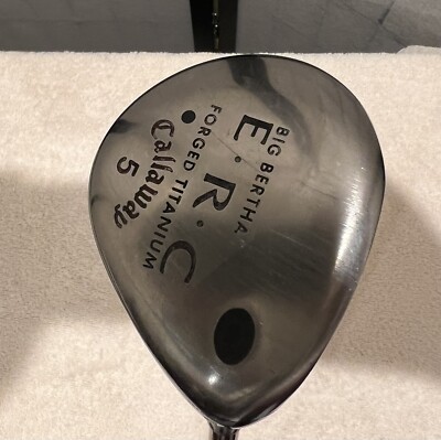 Callaway ERC Forged Titanium 5 Wood Fusion Aldila NVS Shaft Reg Flex 43 75-R 350
