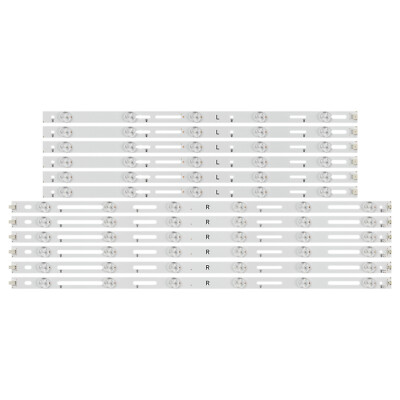 12pcs LED Strip For Philips 50'' TV 55PUF6092/T3 50PFK4509 50PFH5300 50PFK4509/12