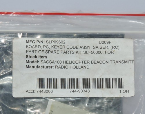 Keyer Code ASSY PN- SLP09602 PCB Board - Picture 3 of 5