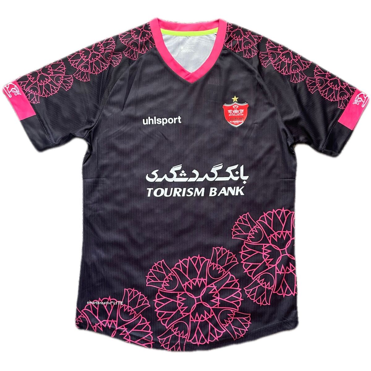 2020/21 Sepahan Away Jersey Uhlsport Soccer Foolad Mobarakeh Esfahan Iran  New