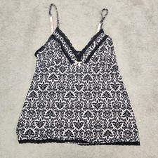 Marilyn Monroe Babydoll Cami Camisole Large Floral Lace Trim Small