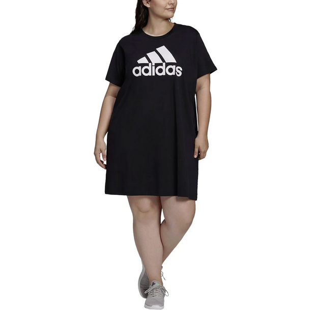 plus size adidas shirt dress
