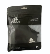 Adidas Black Face Cover Masks 3 Pack M/L