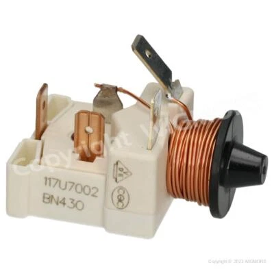 Starting relay Secop/Danfoss 117U7002